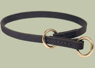 All dogs Leather Choke Collar-Silent Collar