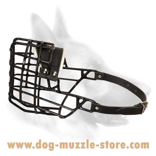 Wire Cage Dog Muzzle With Perfect Air Circulation