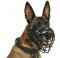 Best Wire Dog Muzzle for Belgian Malinois-Ruber Coated Muzzle