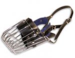 'No Mash' Fully Padded Basket Wire Dog Muzzle