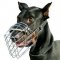 Doberman Wire Cage Dog Muzzle for Training and Walking