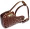 Leather Dog Muzzle "Dondi" - Plus Style For Training Your Pet