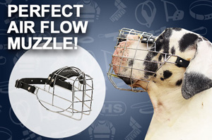 Wire Basket Dog Muzzle