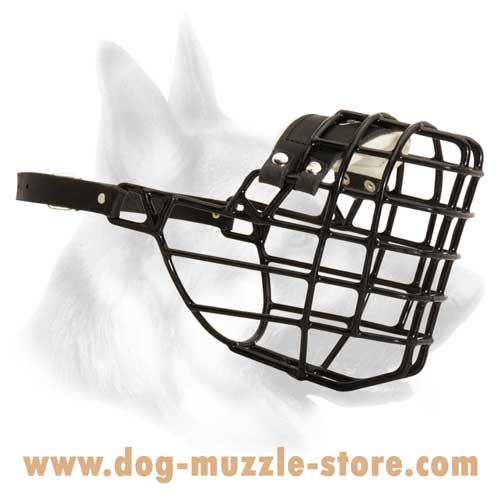 Wire Basket Dog Muzzle For Dog Training