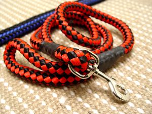 Cord nylon dog leash for large dogs- quality dog lead for dog training or for dog owners