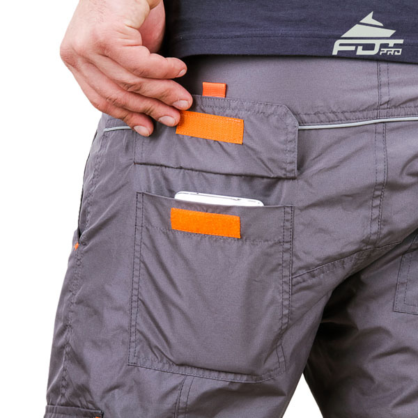 Comfy Design FDT Pro Pants with Strong Back Pockets for Dog Training