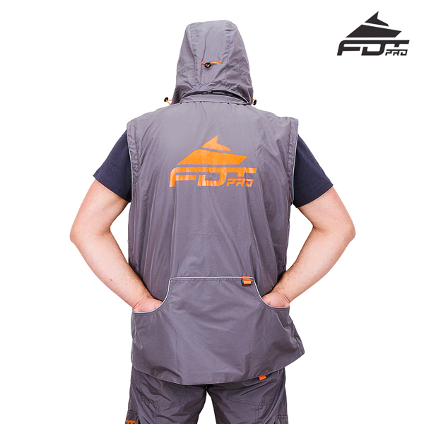 Reliable Dog Trainer Suit of Grey Color from FDT Wear