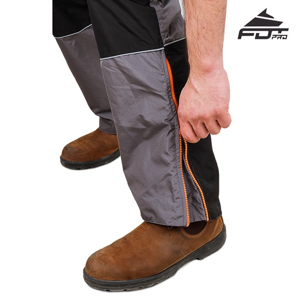 FDT Professional Design Pants with Top Notch Zippers for Dog Training